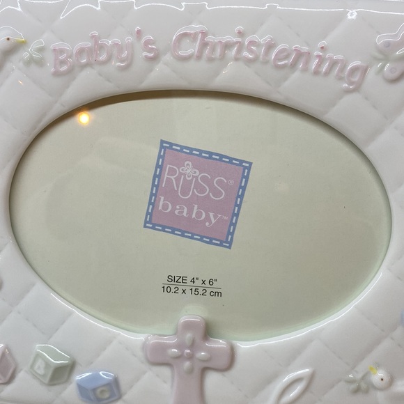 NIB Porcelain Photo Frame for Baby’s Christening - Picture 2 of 10